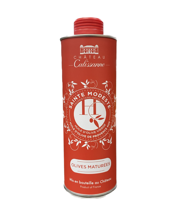 Huile d'olive vierge Provence AOP fruits mûrs