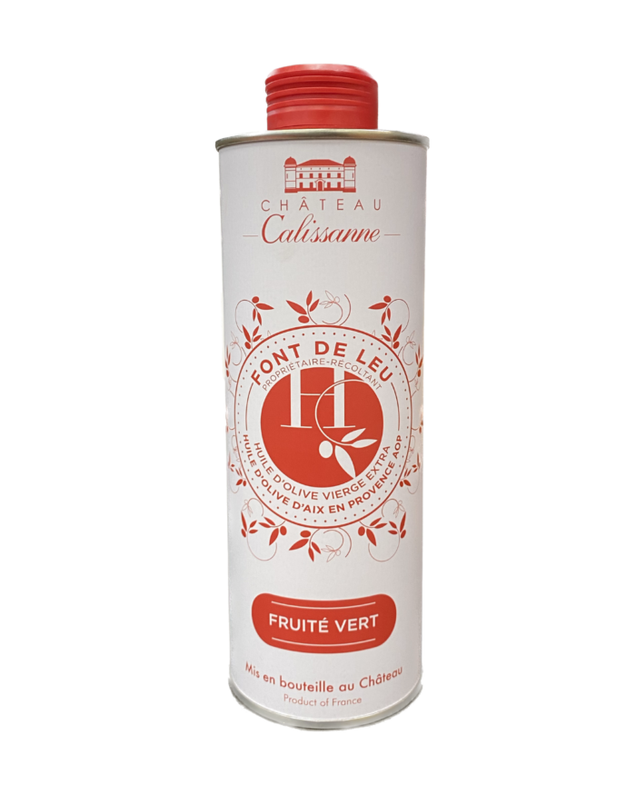 Huile d'olive vierge Provence AOP fruits verts